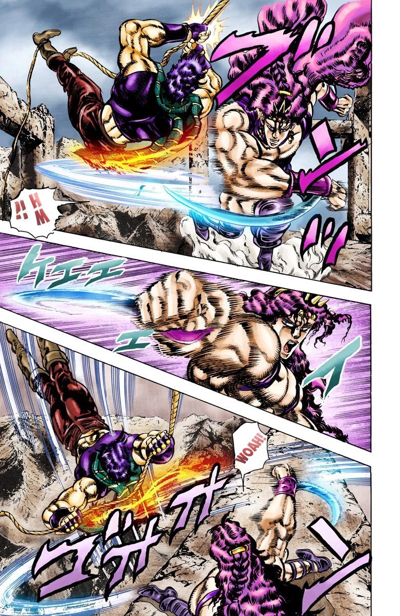 Read JoJo's Bizarre Adventure Part 2 Battle Tendency Official Colored Manga Online