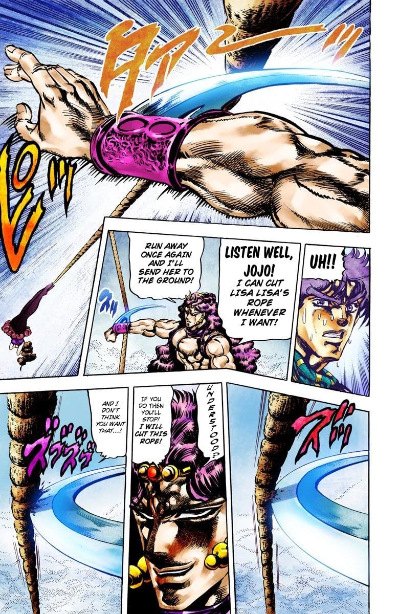 Read JoJo's Bizarre Adventure Part 2 Battle Tendency Official Colored Manga Online
