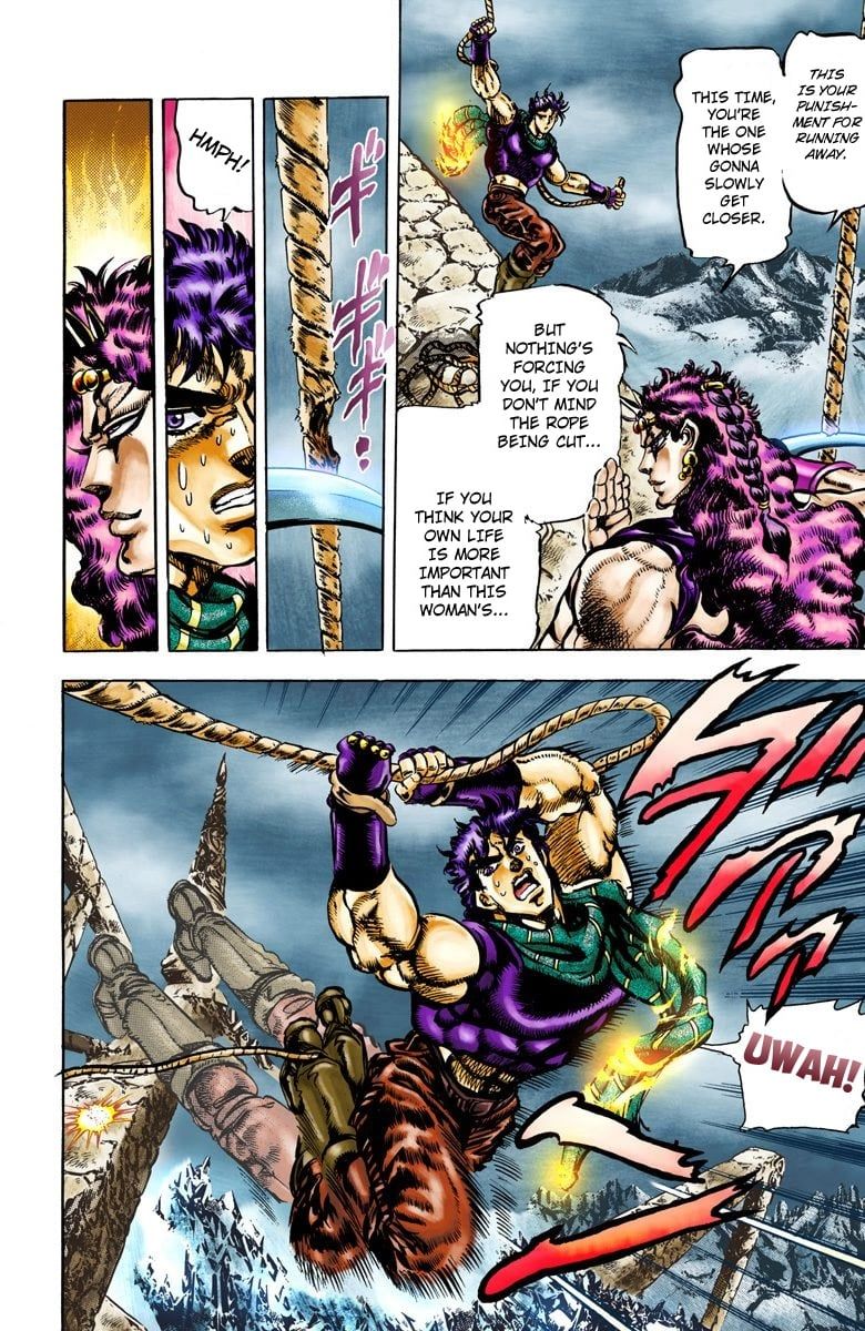 Read JoJo's Bizarre Adventure Part 2 Battle Tendency Official Colored Manga Online