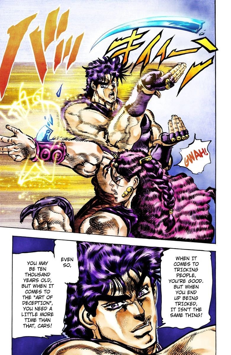 Read JoJo's Bizarre Adventure Part 2 Battle Tendency Official Colored Manga Online
