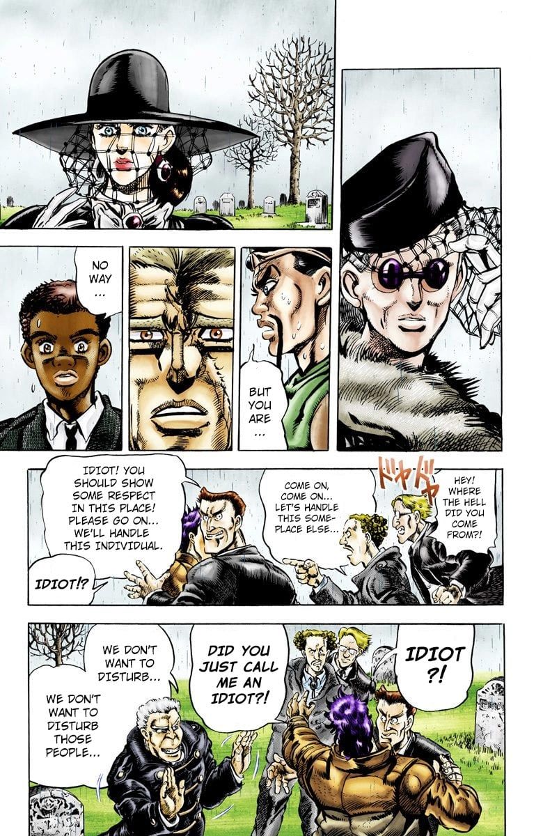 Read JoJo's Bizarre Adventure Part 2 Battle Tendency Official Colored Manga Online