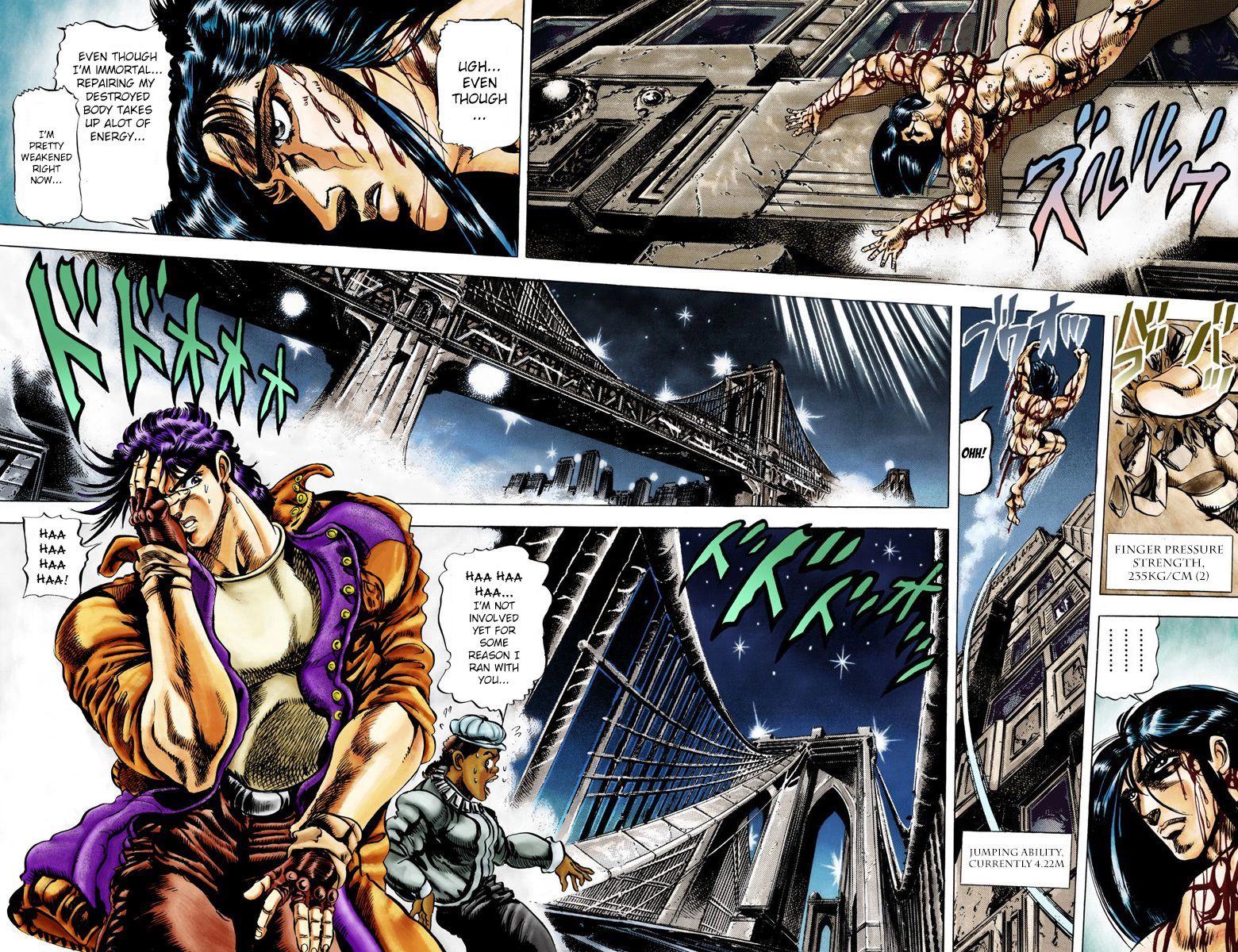Read JoJo's Bizarre Adventure Part 2 Battle Tendency Official Colored Manga Online