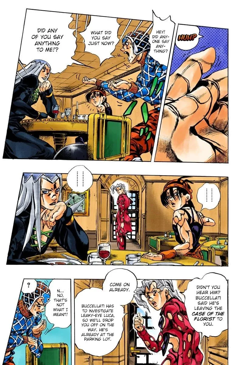 Read JoJo's Bizarre Adventure Part 5 Golden Wind Manga Online