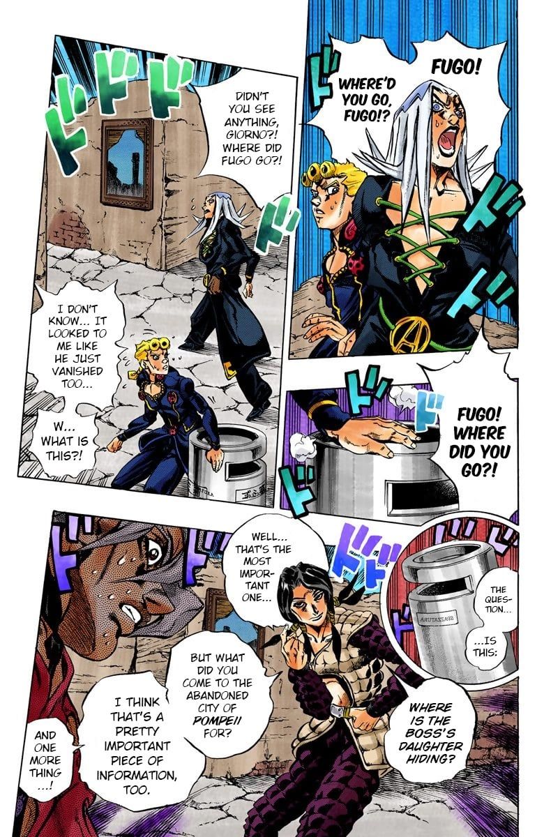 Read JoJo's Bizarre Adventure Part 5 Golden Wind Manga Online