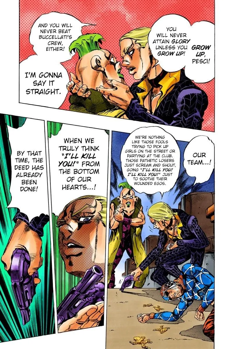 Read JoJo's Bizarre Adventure Part 5 Golden Wind Manga Online