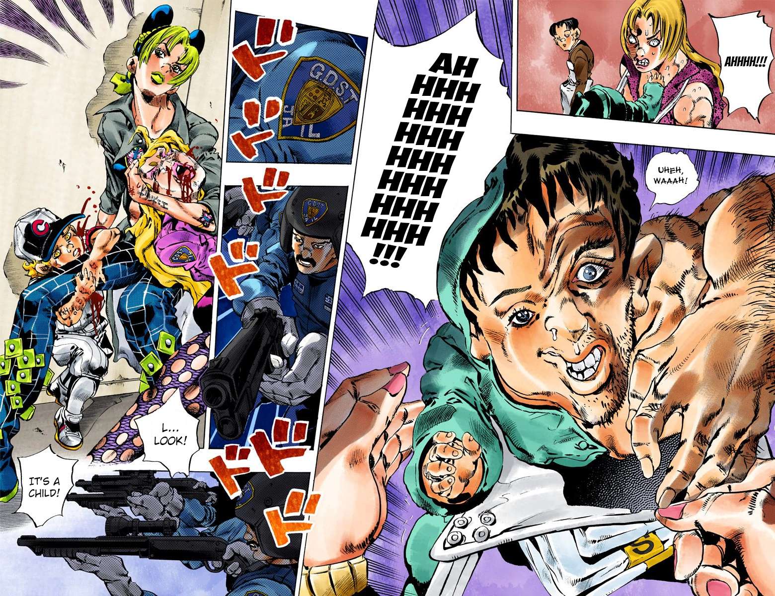 Read Jojo's Bizarre Adventure Part 6 Stone Ocean Manga Online