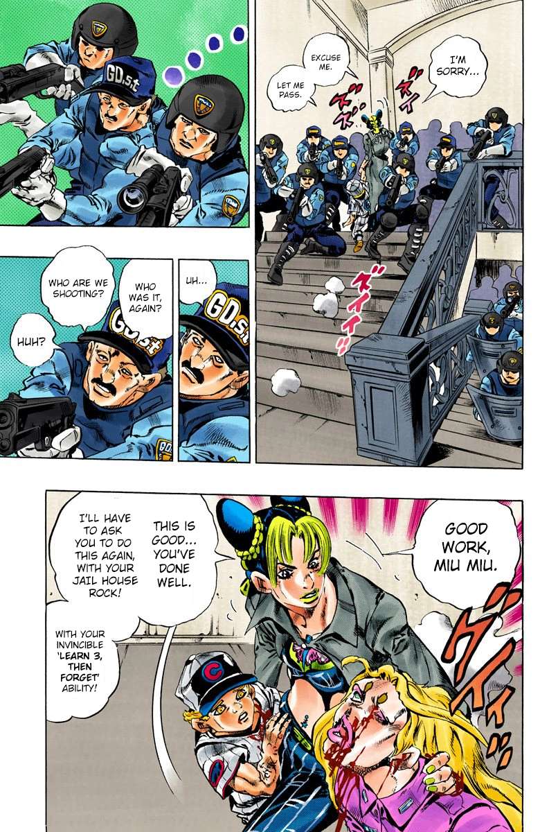 Read Jojo's Bizarre Adventure Part 6 Stone Ocean Manga Online