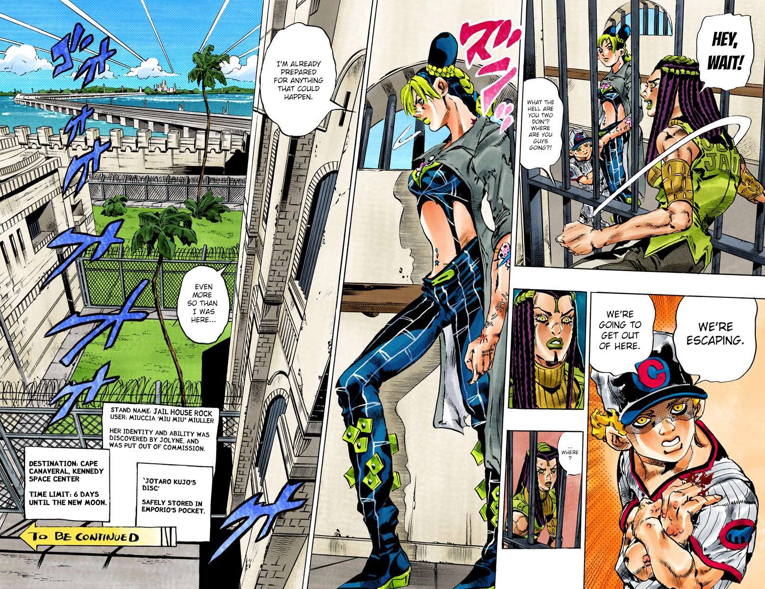 Read Jojo's Bizarre Adventure Part 6 Stone Ocean Manga Online