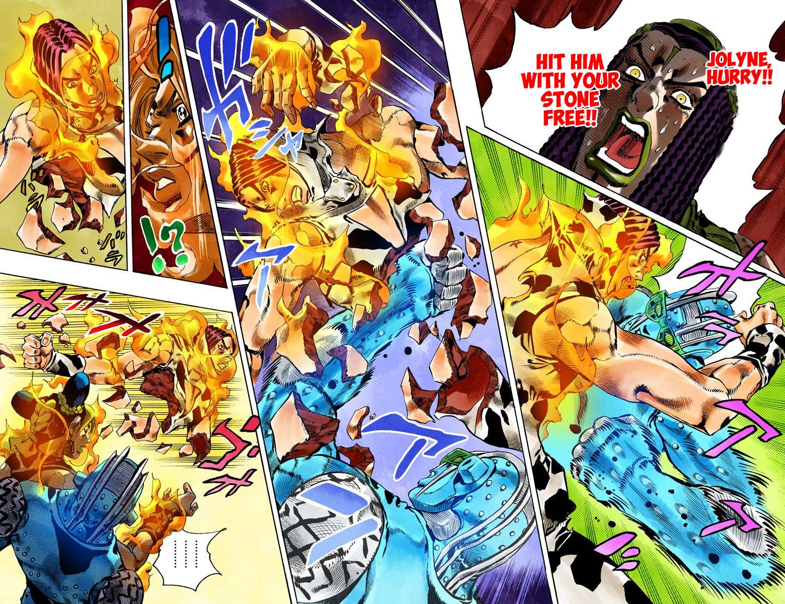 Read Jojo's Bizarre Adventure Part 6 Stone Ocean Manga Online