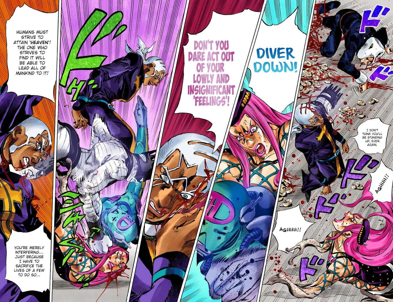 Read Jojo's Bizarre Adventure Part 6 Stone Ocean Manga Online