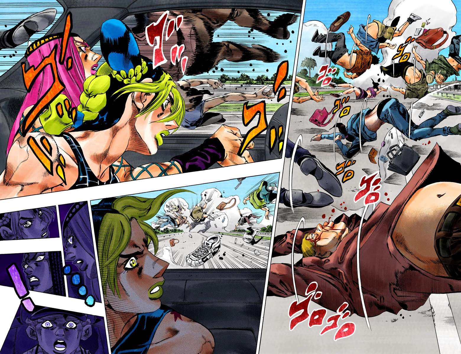 Read Jojo's Bizarre Adventure Part 6 Stone Ocean Manga Online