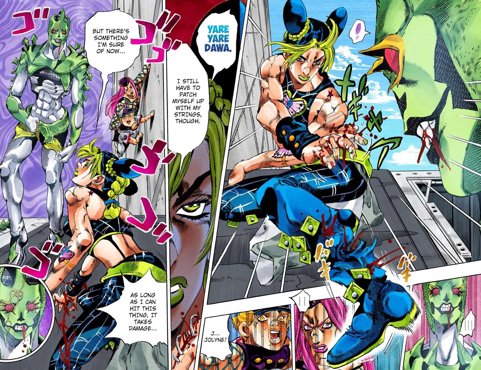 Read Jojo's Bizarre Adventure Part 6 Stone Ocean Manga Online