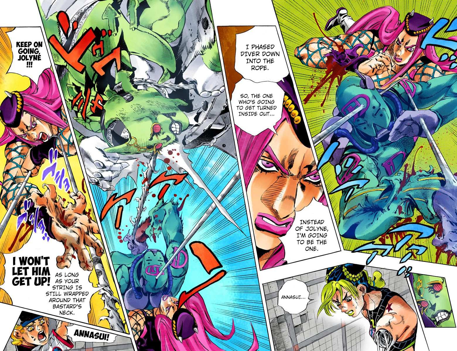 Read Jojo's Bizarre Adventure Part 6 Stone Ocean Manga Online