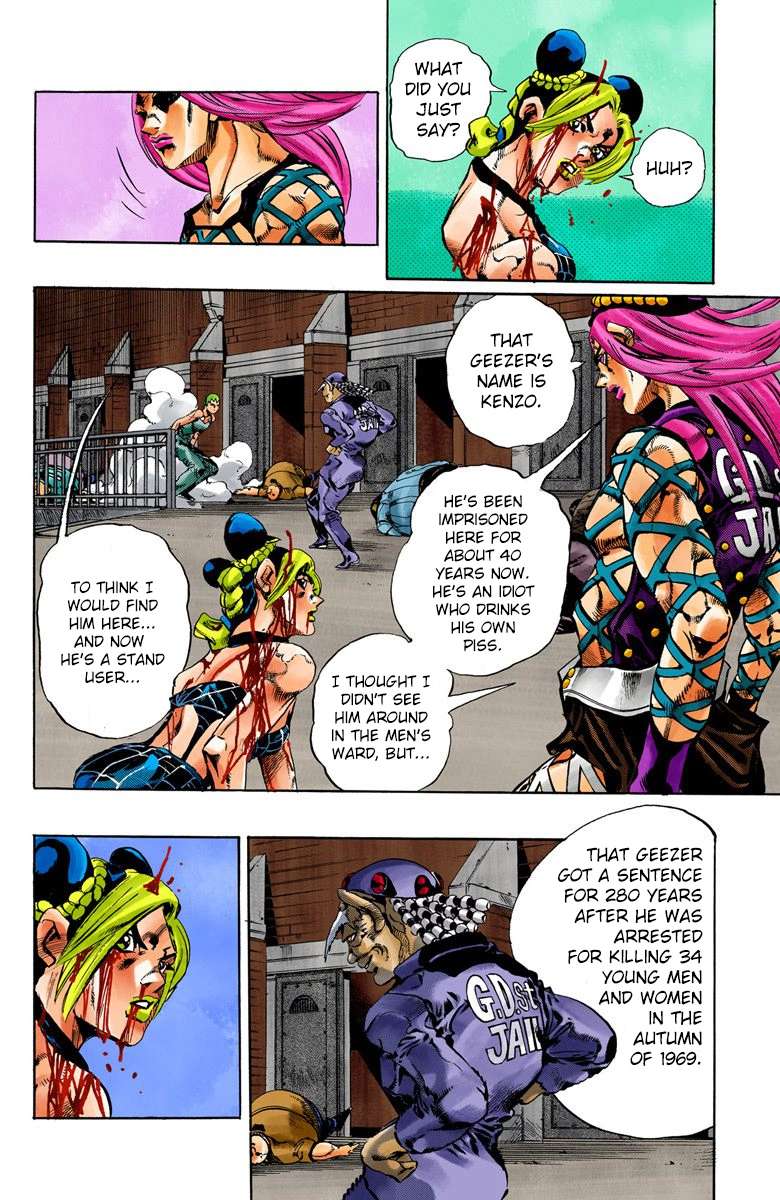 Read Jojo's Bizarre Adventure Part 6 Stone Ocean Manga Online