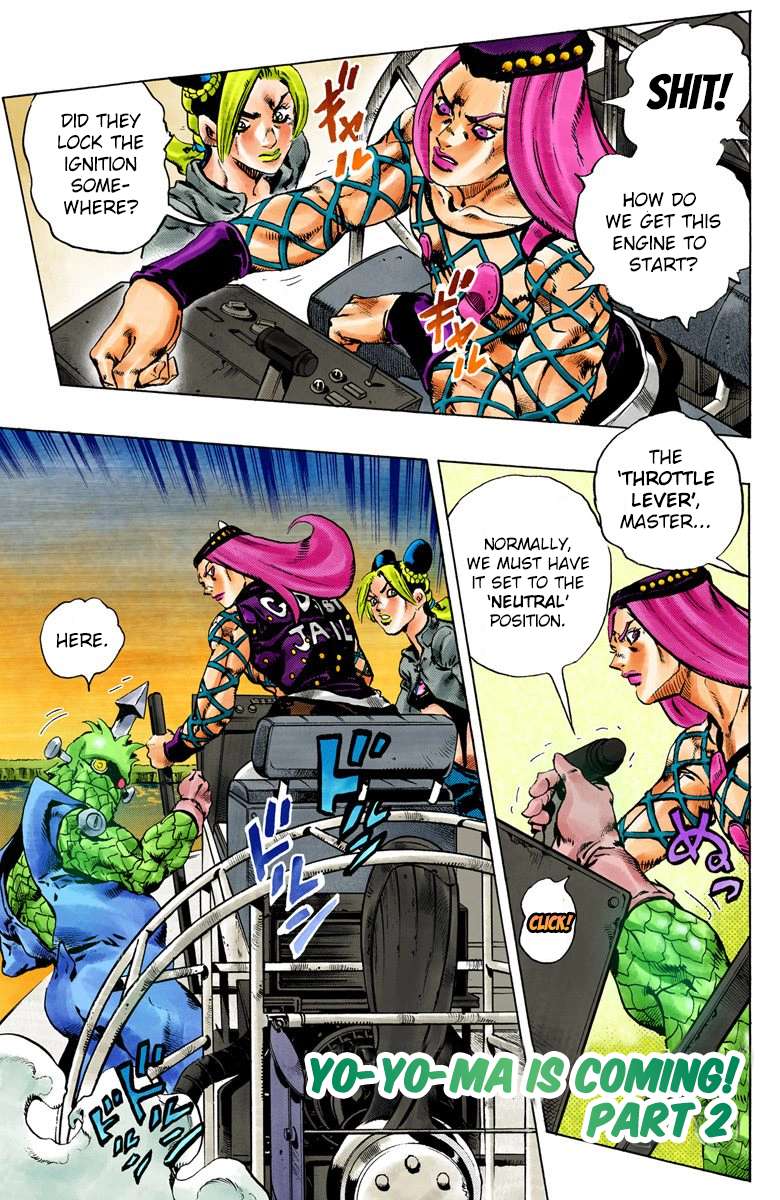 Read Jojo's Bizarre Adventure Part 6 Stone Ocean Manga Online