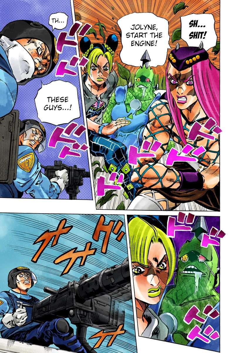 Read Jojo's Bizarre Adventure Part 6 Stone Ocean Manga Online