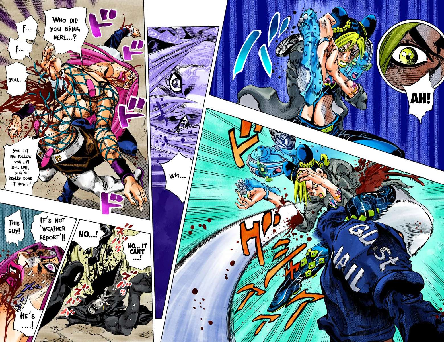 Read Jojo's Bizarre Adventure Part 6 Stone Ocean Manga Online