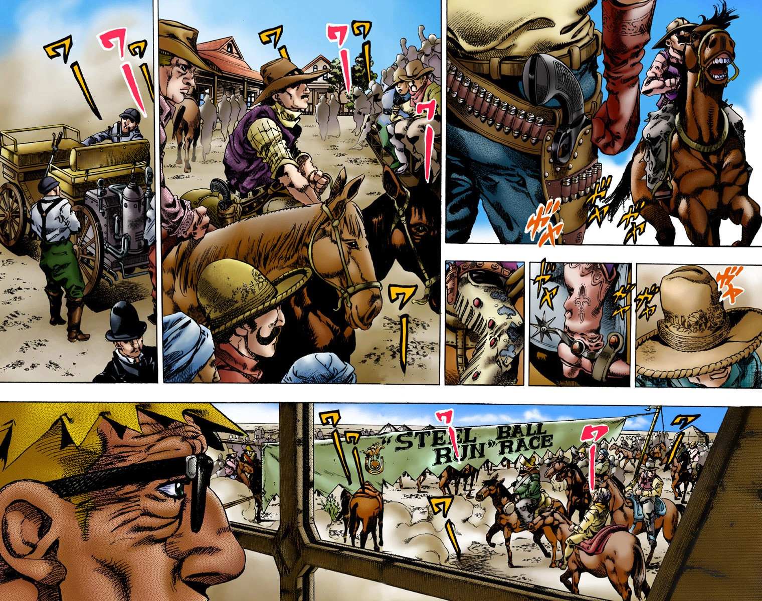 Read Jojo's Bizarre Adventure Part 7 Steel Ball Run Manga Online