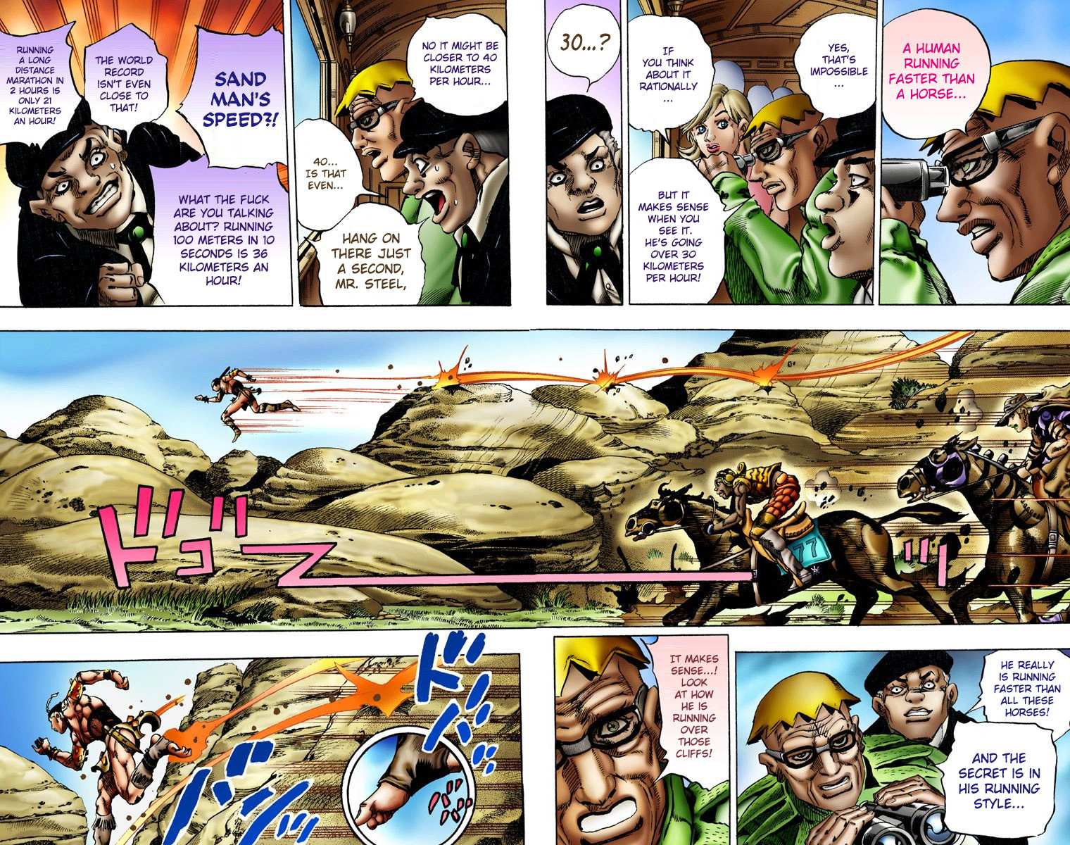 Read Jojo's Bizarre Adventure Part 7 Steel Ball Run Manga Online