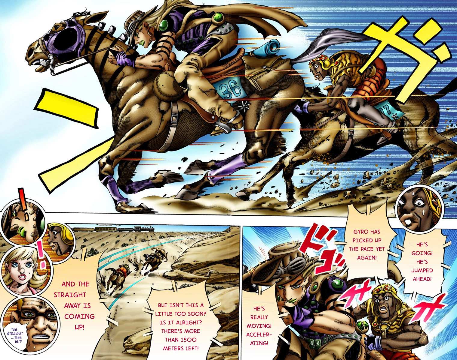 Read Jojo's Bizarre Adventure Part 7 Steel Ball Run Manga Online