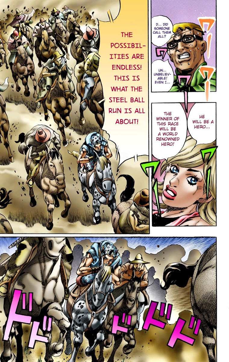 Read Jojo's Bizarre Adventure Part 7 Steel Ball Run Manga Online