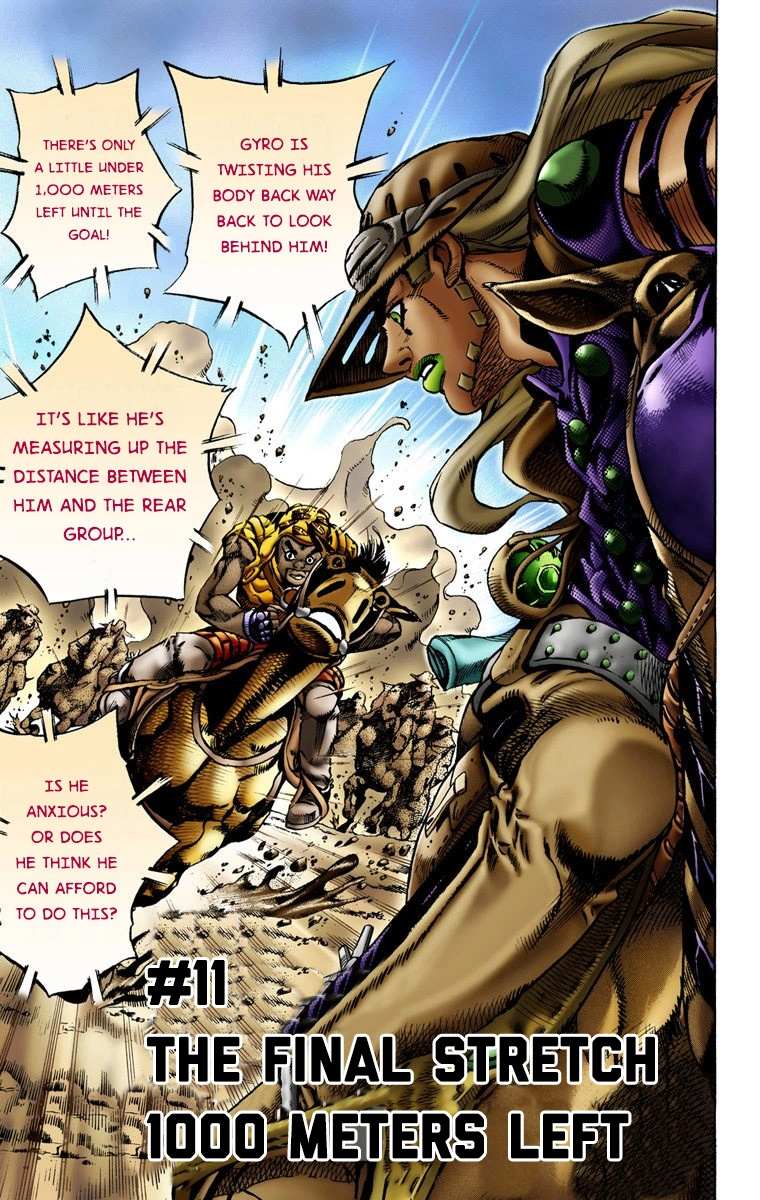 Read Jojo's Bizarre Adventure Part 7 Steel Ball Run Manga Online