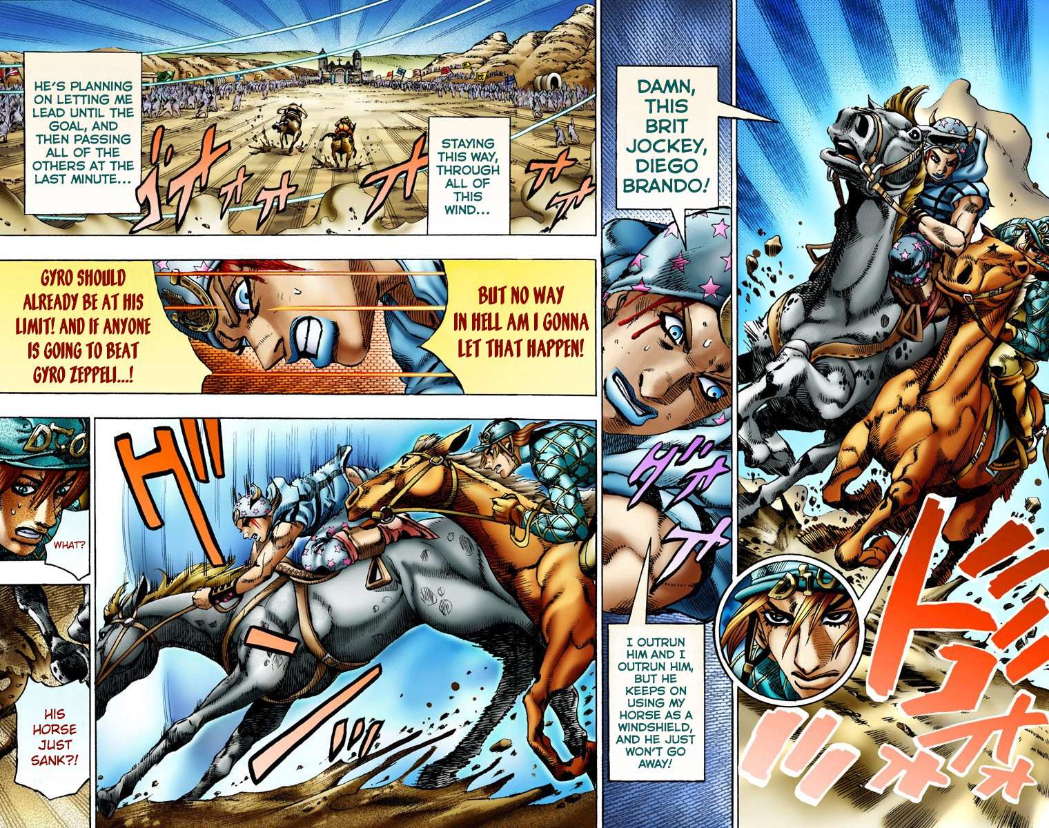 Read Jojo's Bizarre Adventure Part 7 Steel Ball Run Manga Online