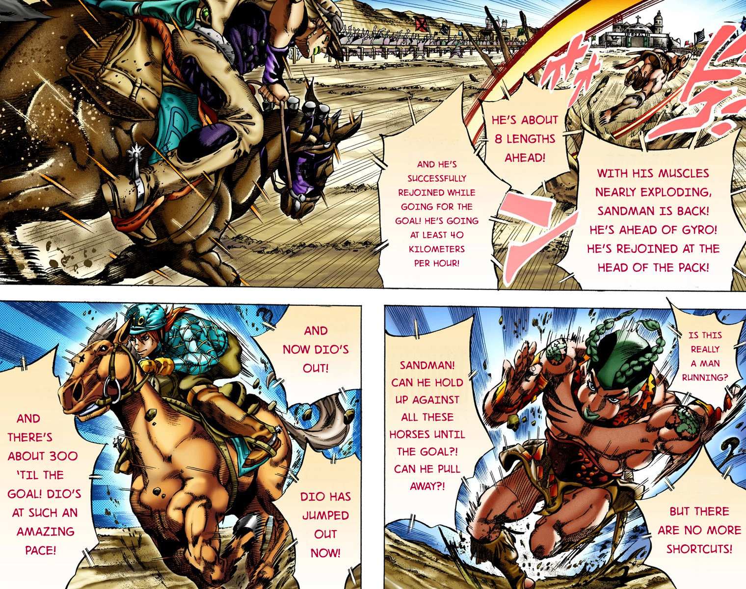 Read Jojo's Bizarre Adventure Part 7 Steel Ball Run Manga Online