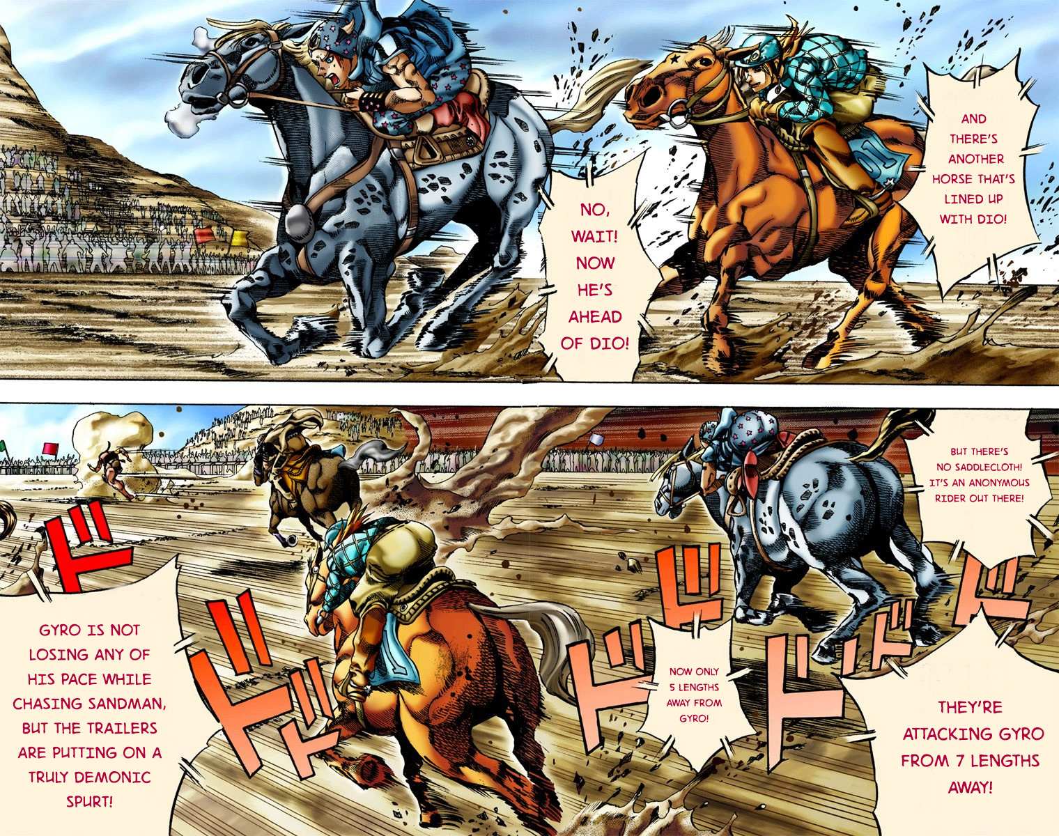 Read Jojo's Bizarre Adventure Part 7 Steel Ball Run Manga Online