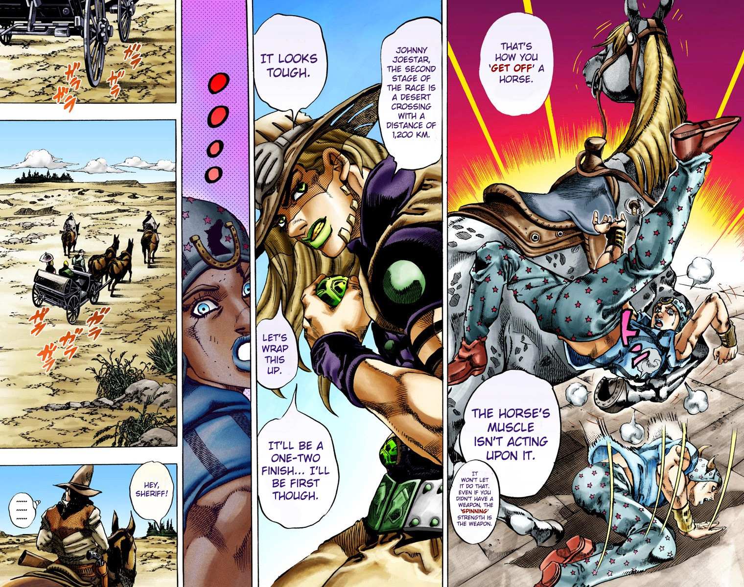 Read Jojo's Bizarre Adventure Part 7 Steel Ball Run Manga Online