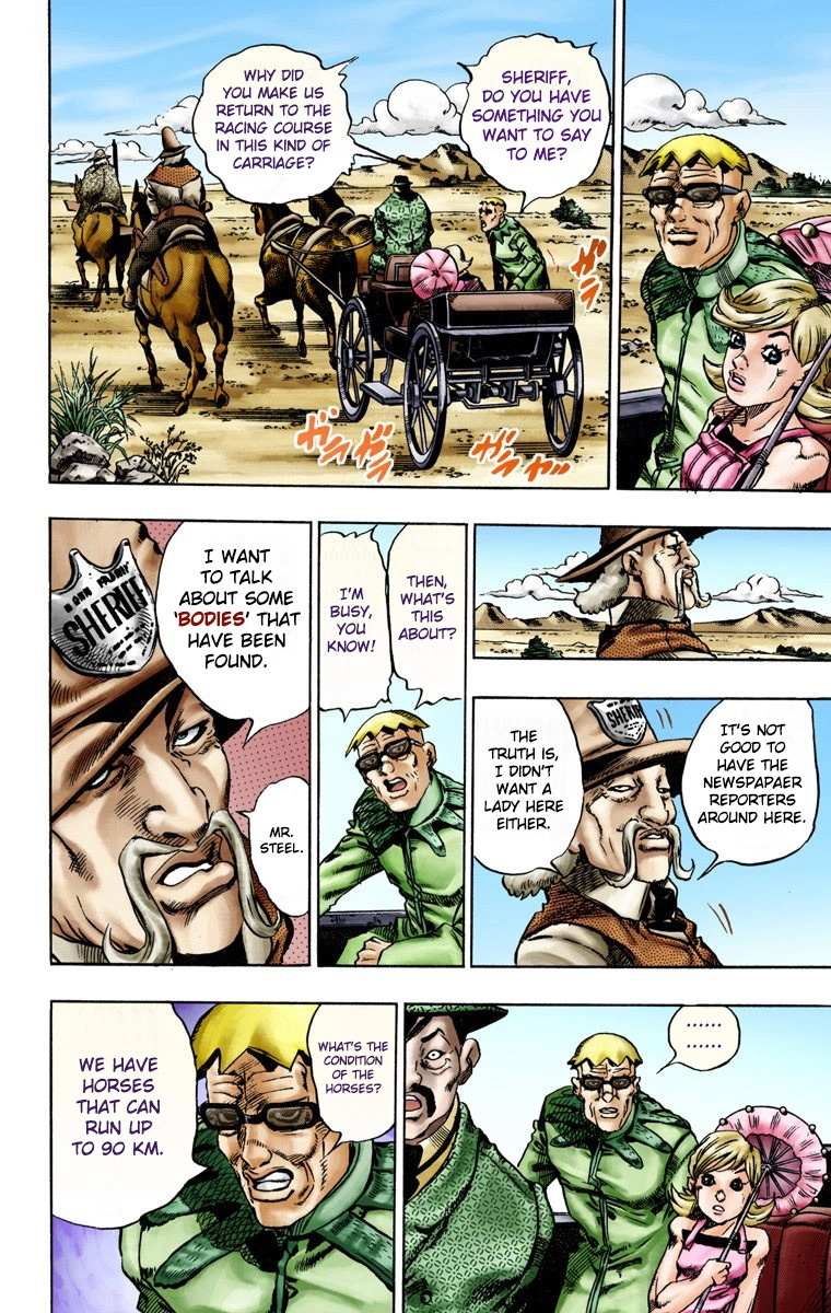Read Jojo's Bizarre Adventure Part 7 Steel Ball Run Manga Online
