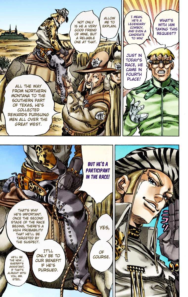 Read Jojo's Bizarre Adventure Part 7 Steel Ball Run Manga Online
