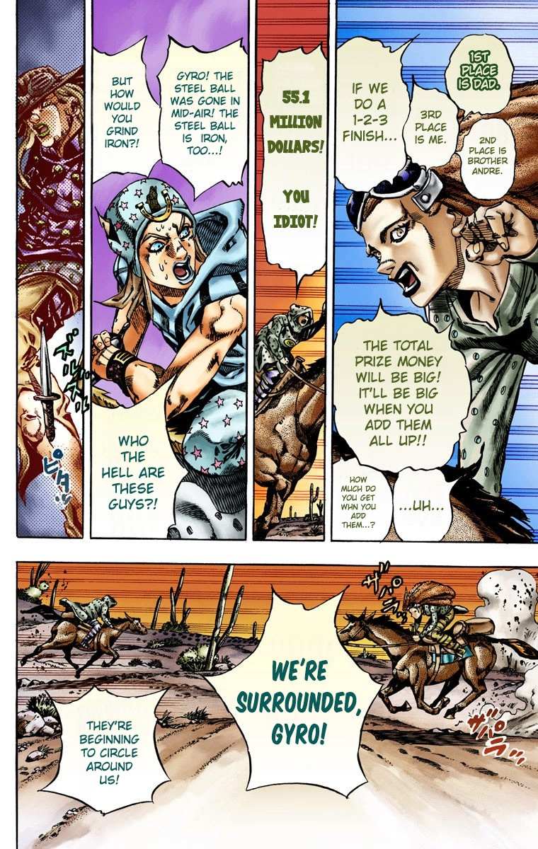 Read Jojo's Bizarre Adventure Part 7 Steel Ball Run Manga Online