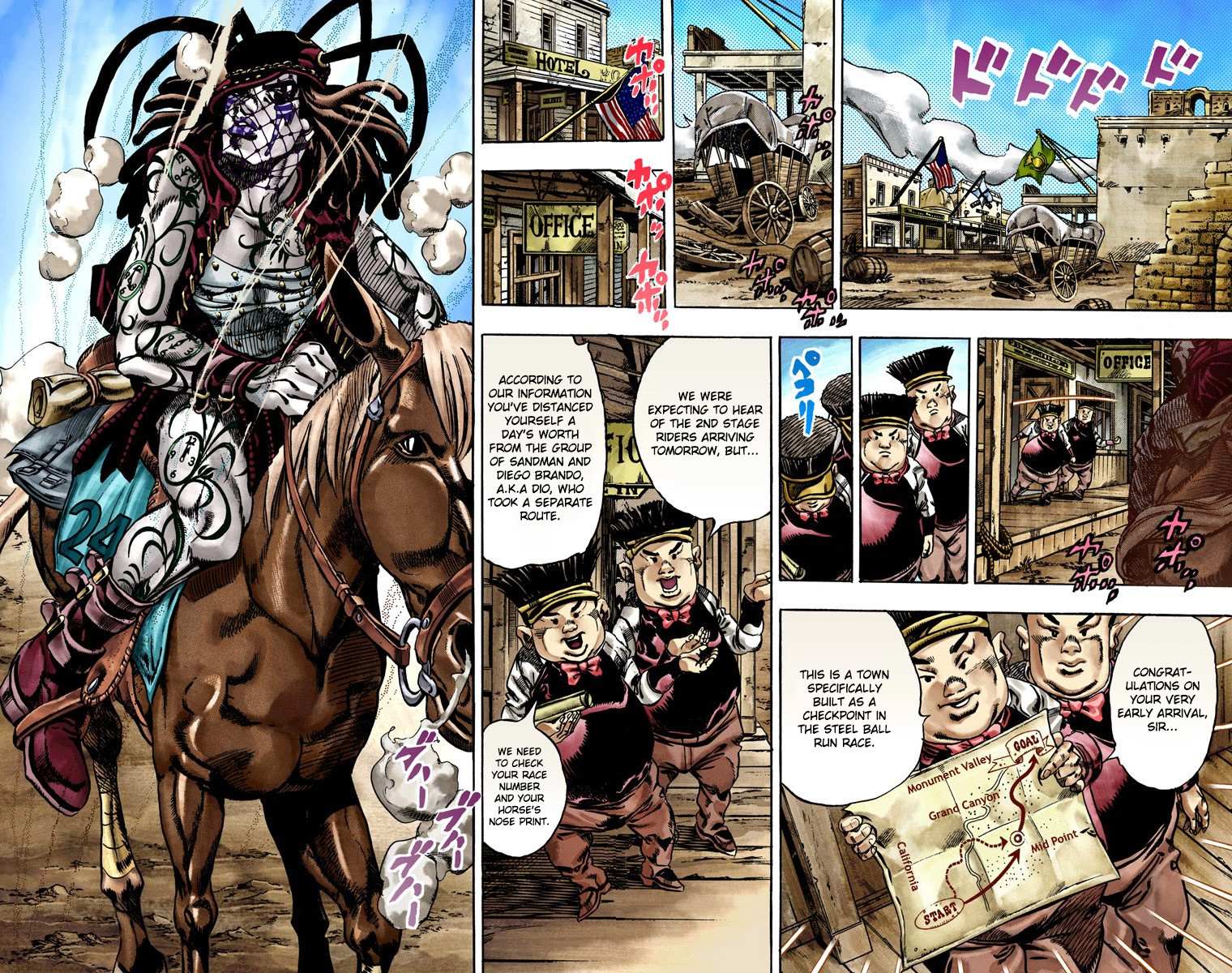 Read Jojo's Bizarre Adventure Part 7 Steel Ball Run Manga Online