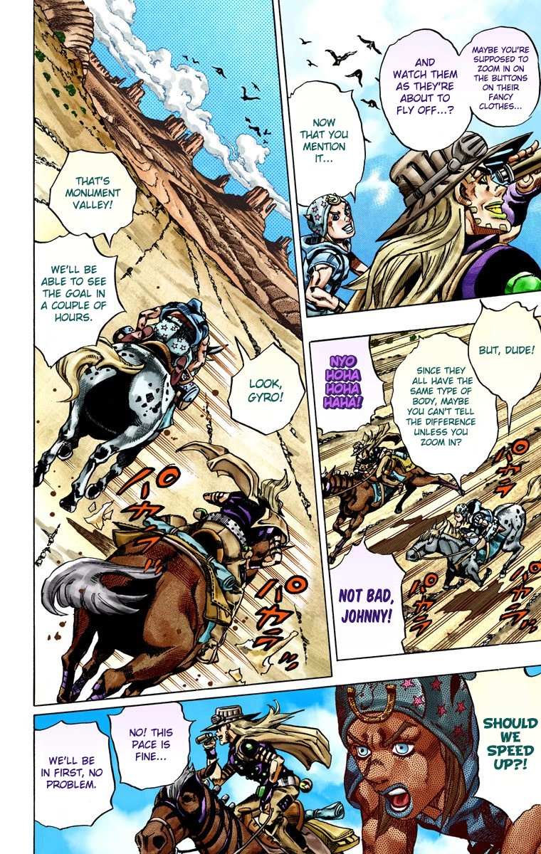 Read Jojo's Bizarre Adventure Part 7 Steel Ball Run Manga Online