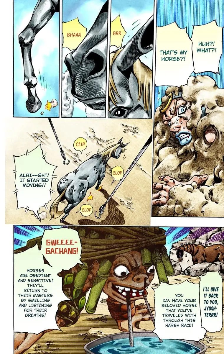 Read Jojo's Bizarre Adventure Part 7 Steel Ball Run Manga Online
