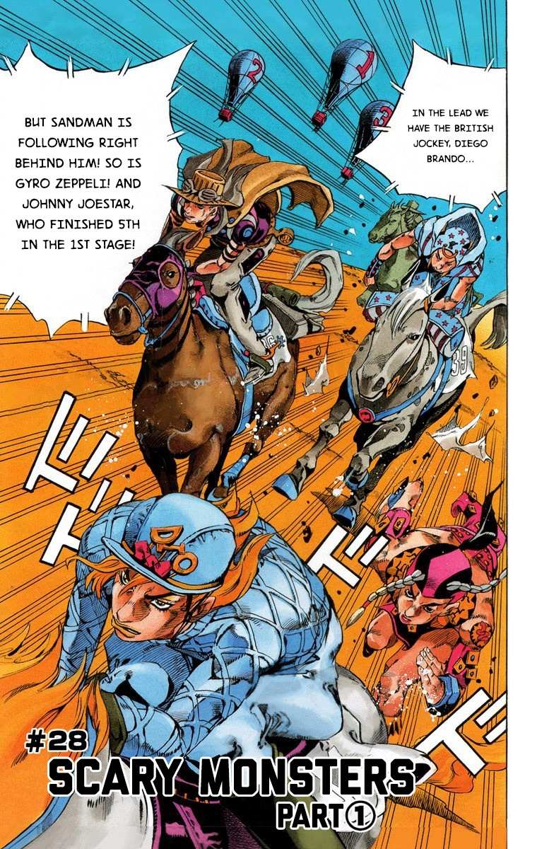 Read Jojo's Bizarre Adventure Part 7 Steel Ball Run Manga Online