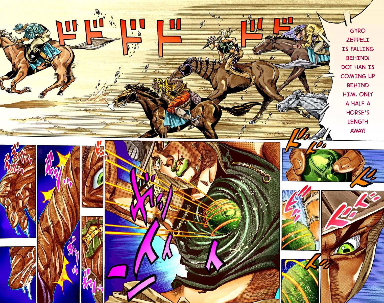 Read Jojo's Bizarre Adventure Part 7 Steel Ball Run Manga Online