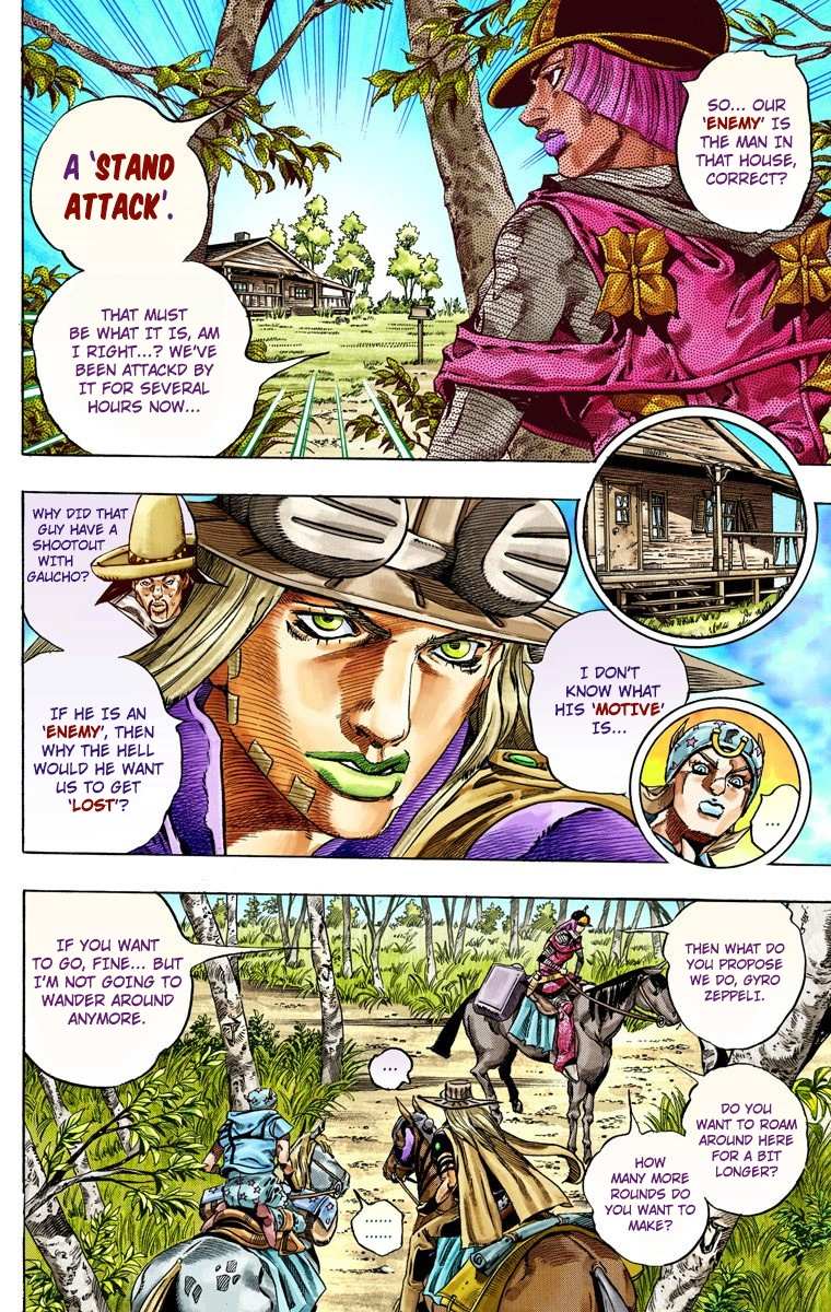Read Jojo's Bizarre Adventure Part 7 Steel Ball Run Manga Online