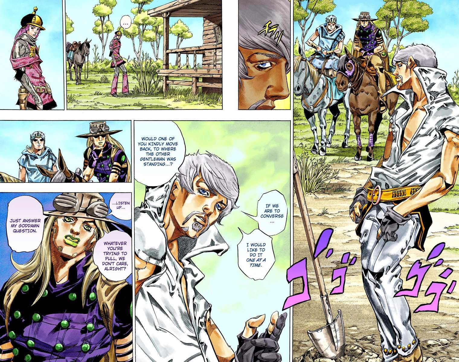 Read Jojo's Bizarre Adventure Part 7 Steel Ball Run Manga Online