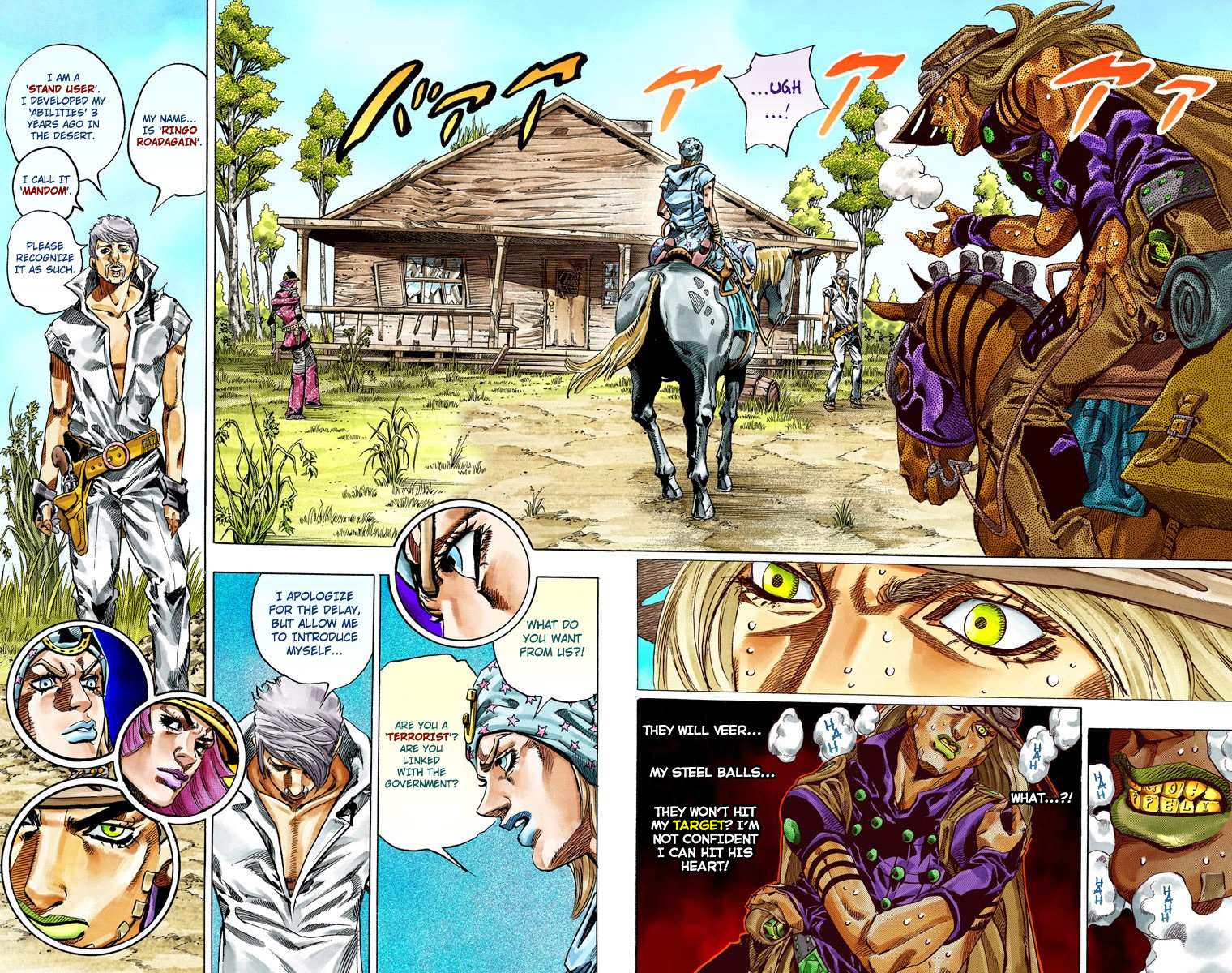 Read Jojo's Bizarre Adventure Part 7 Steel Ball Run Manga Online