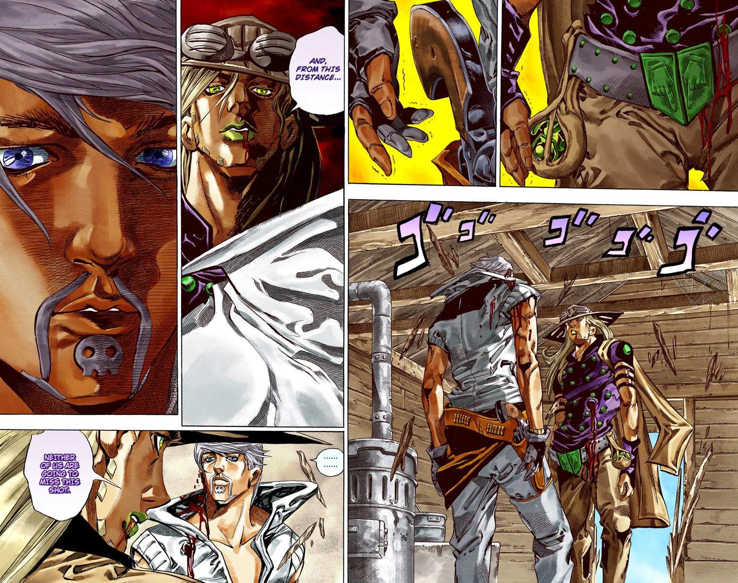 Read Jojo's Bizarre Adventure Part 7 Steel Ball Run Manga Online