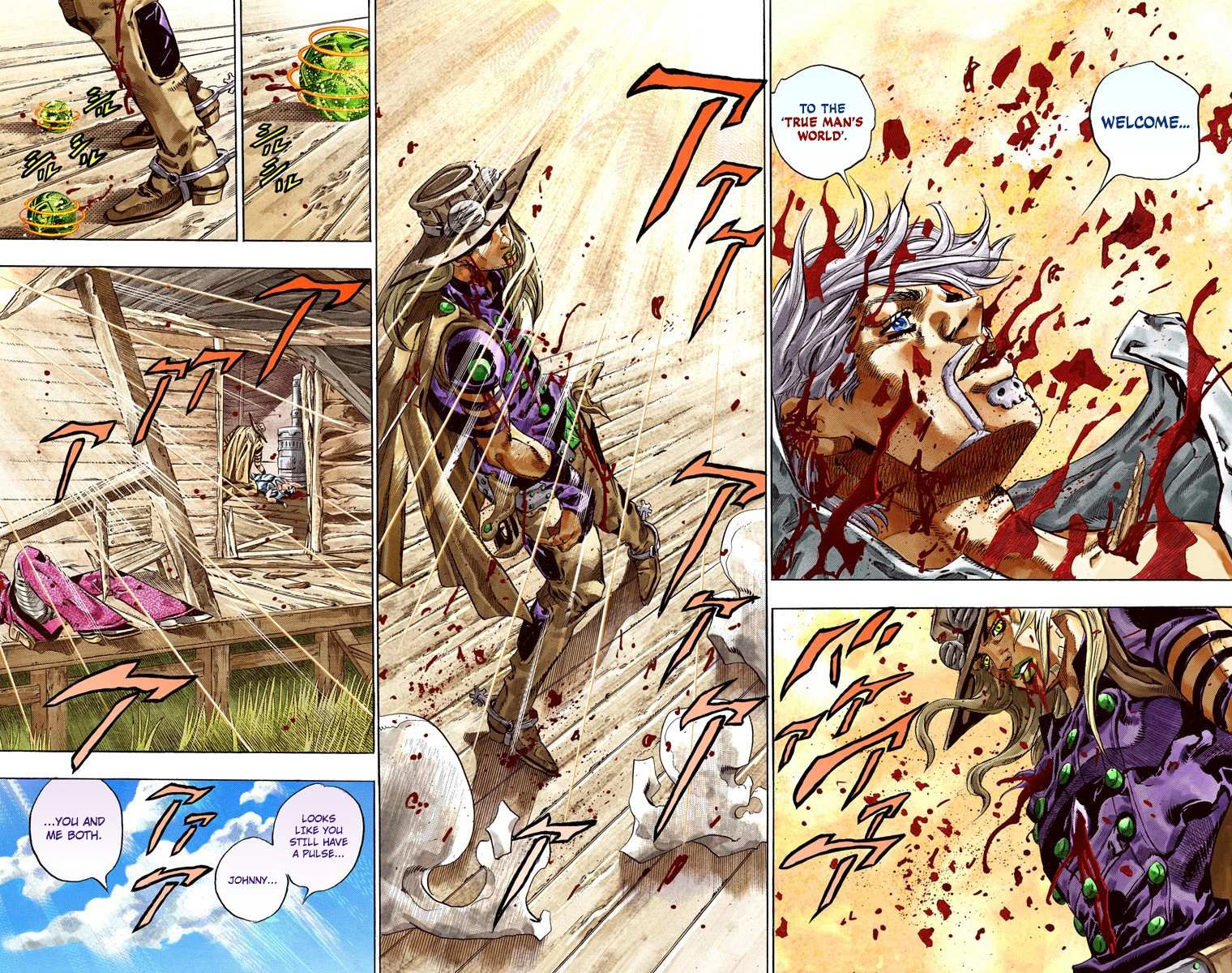 Read Jojo's Bizarre Adventure Part 7 Steel Ball Run Manga Online