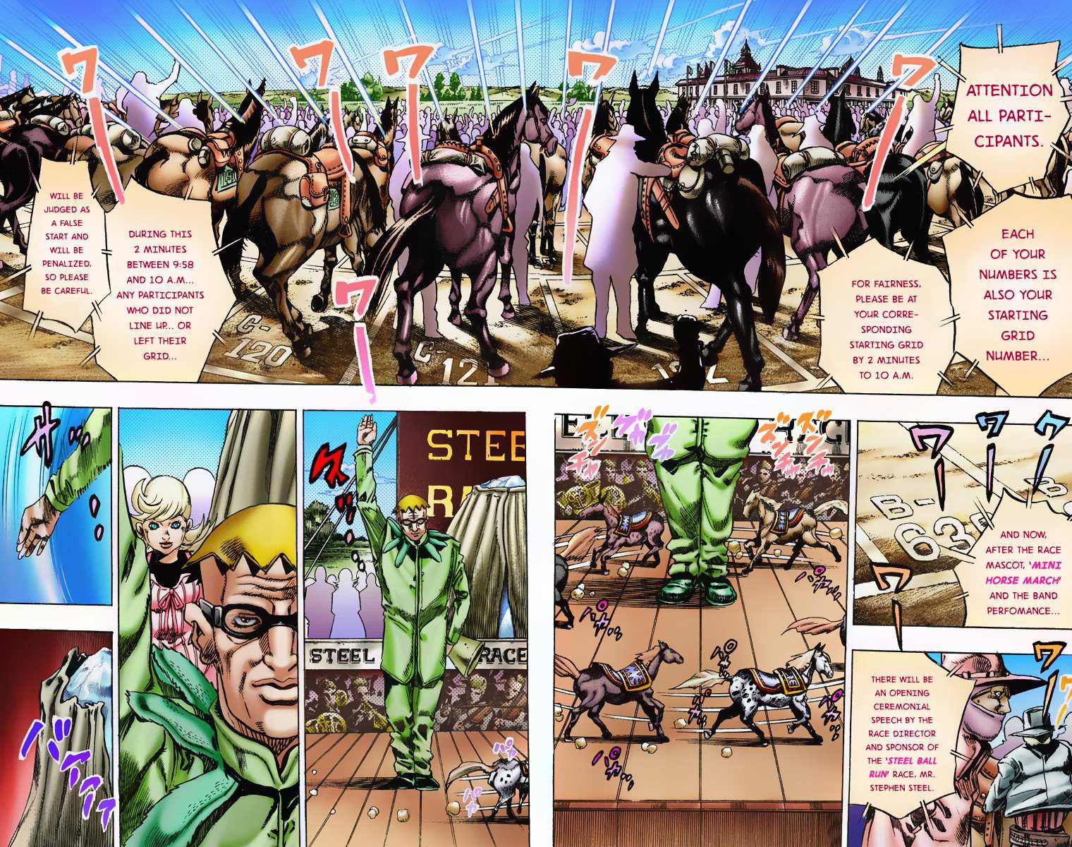 Read Jojo's Bizarre Adventure Part 7 Steel Ball Run Manga Online