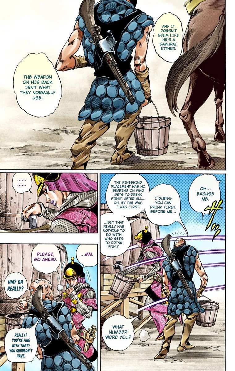 Read Jojo's Bizarre Adventure Part 7 Steel Ball Run Manga Online