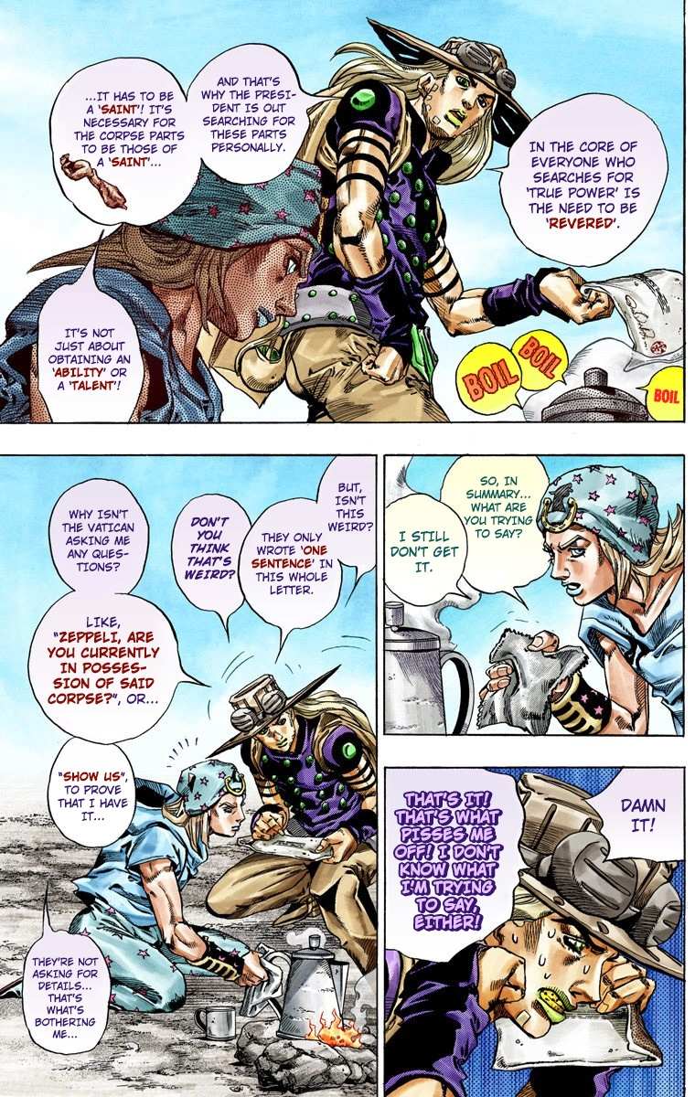 Read Jojo's Bizarre Adventure Part 7 Steel Ball Run Manga Online