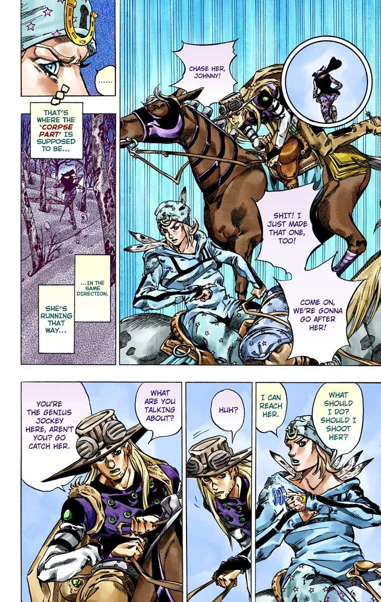 Read Jojo's Bizarre Adventure Part 7 Steel Ball Run Manga Online