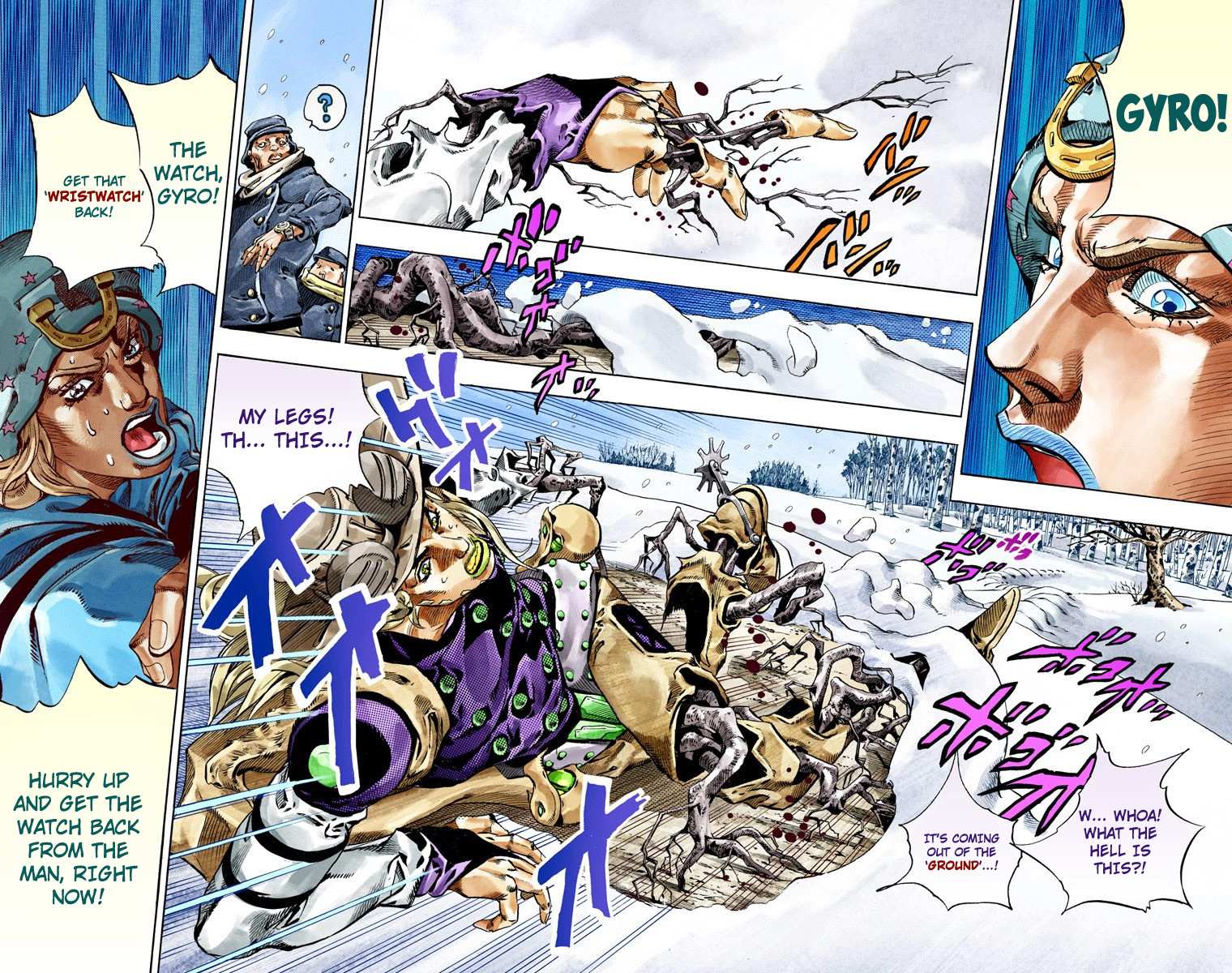 Read Jojo's Bizarre Adventure Part 7 Steel Ball Run Manga Online