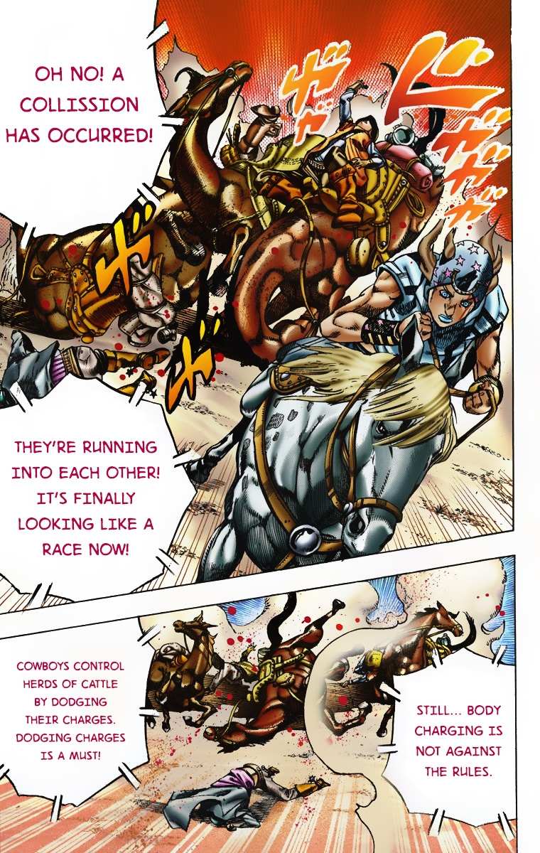 Read Jojo's Bizarre Adventure Part 7 Steel Ball Run Manga Online