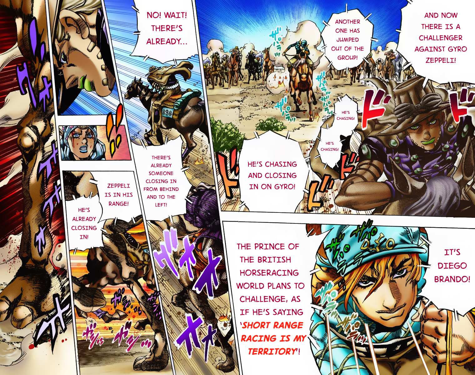 Read Jojo's Bizarre Adventure Part 7 Steel Ball Run Manga Online